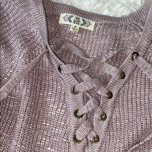 Mauve sweater - Picture 3 of 4